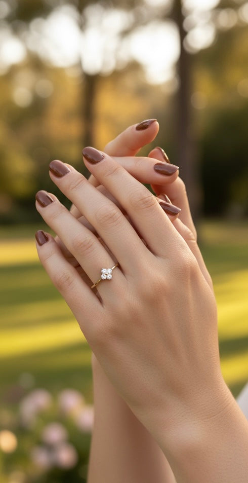 Golden Dewdrop Cluster