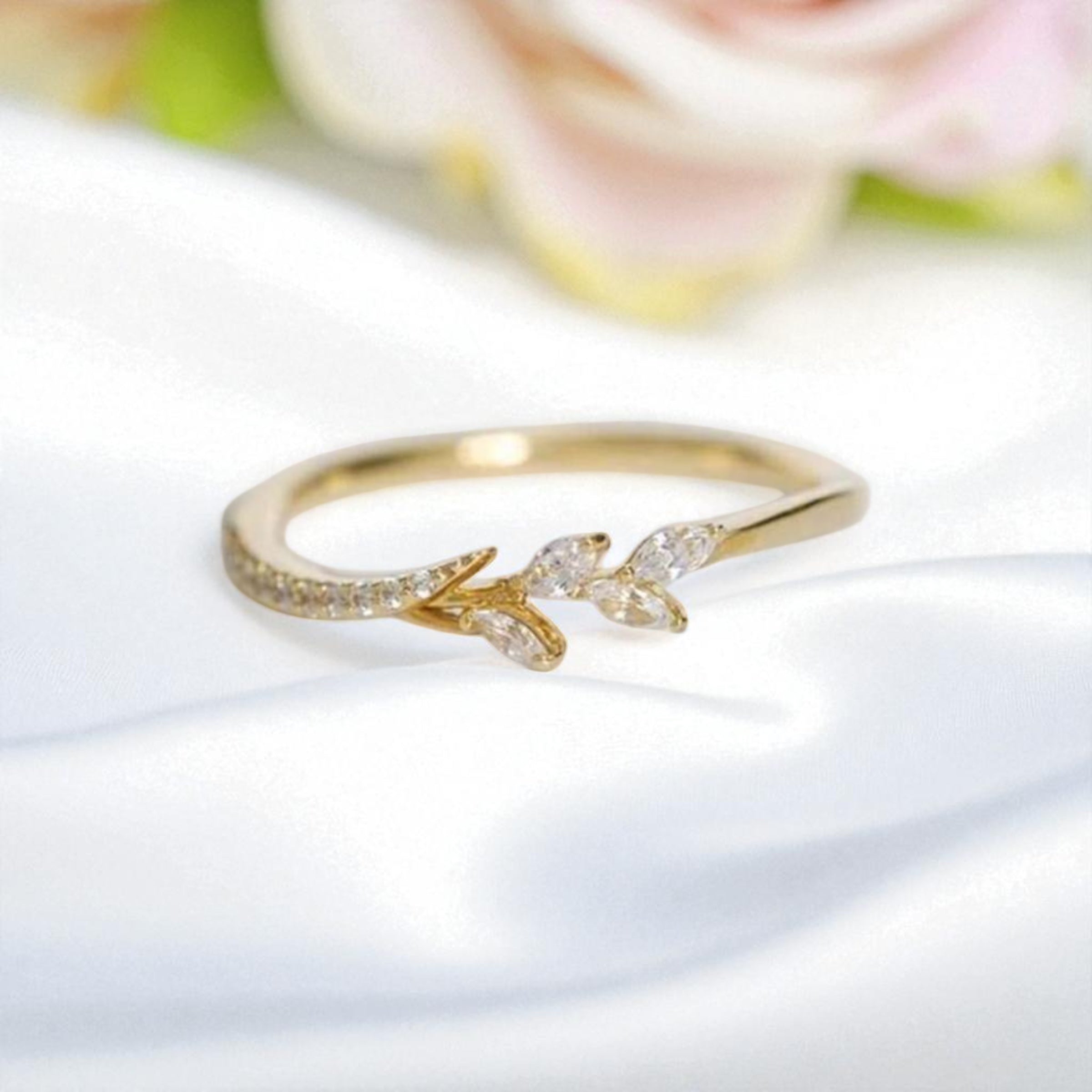 Gold Vine Ring